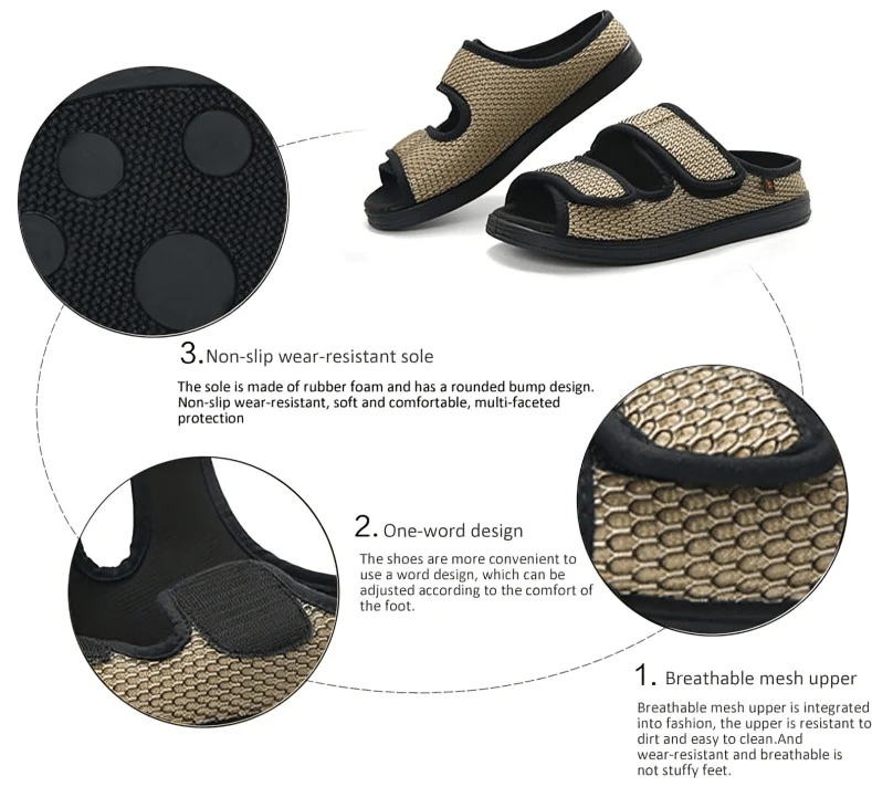ReliefSteps™ | Bekväma tofflor för svullna fötter - Image 3