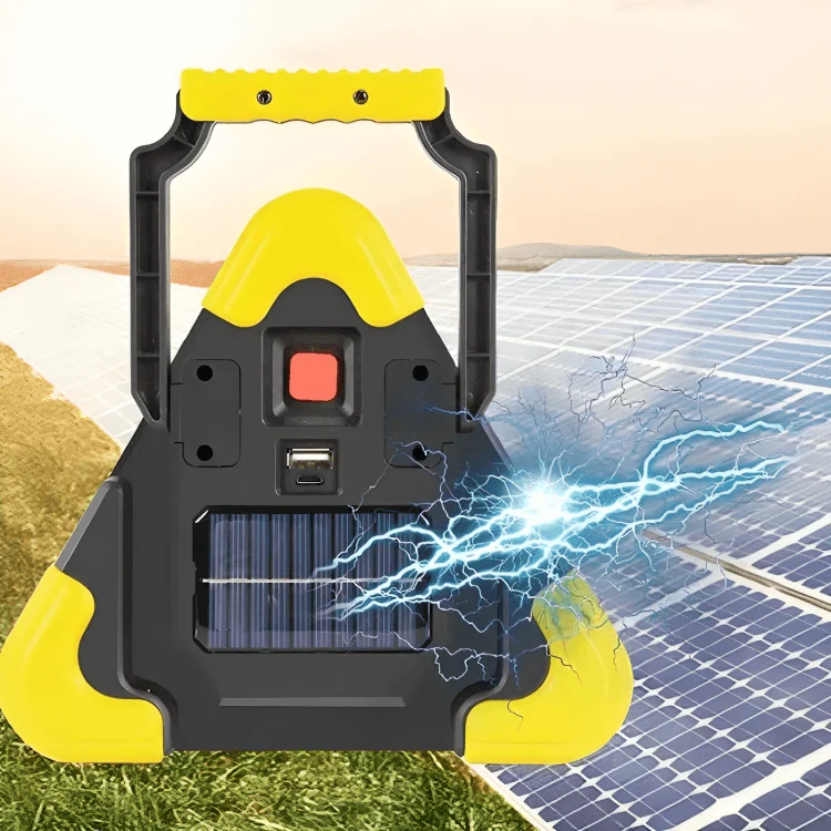 TILLFÄLLIGT 50% RABATT | RoadSafe™ | Solcellsdriven triangulär nödsignallampa - Image 5