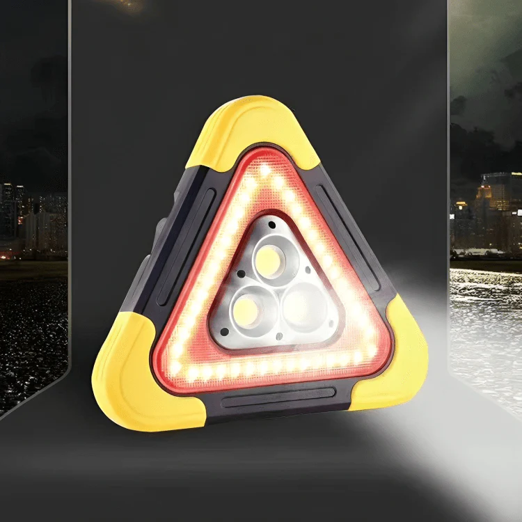 TILLFÄLLIGT 50% RABATT | RoadSafe™ | Solcellsdriven triangulär nödsignallampa - Image 8