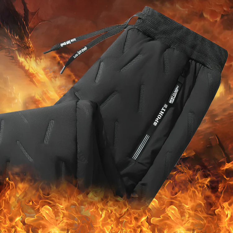 TILLFÄLLIGT 50% RABATT | Rowan™ | Vattentäta unisex termobyxor med fleecefoder - Image 7