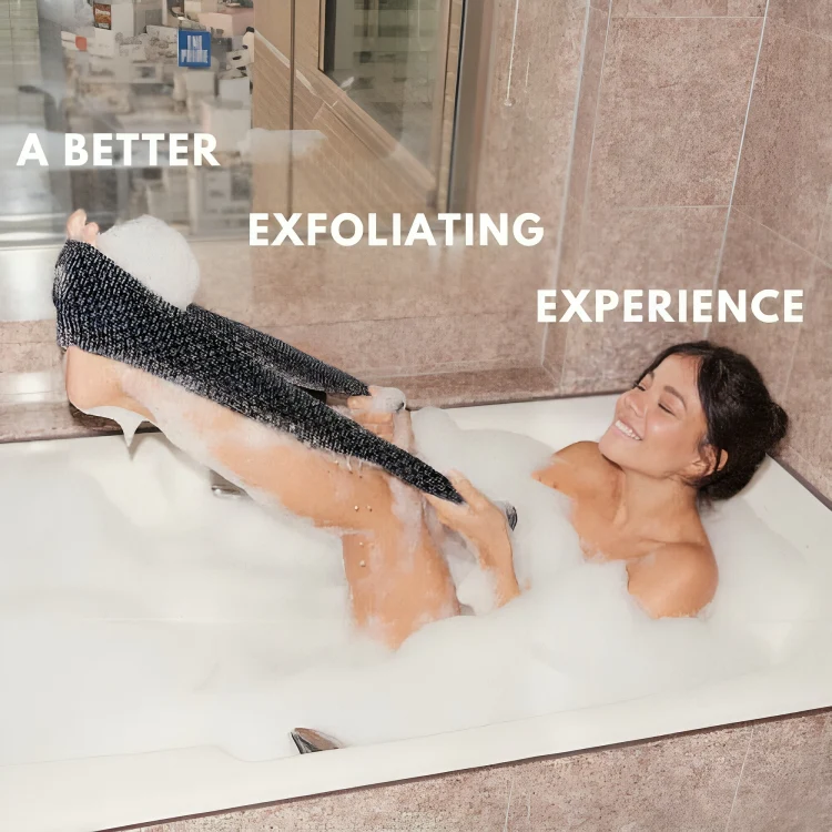 ScrubGlow™ | Antibakteriell, exfolierande duschhandduk - Image 2