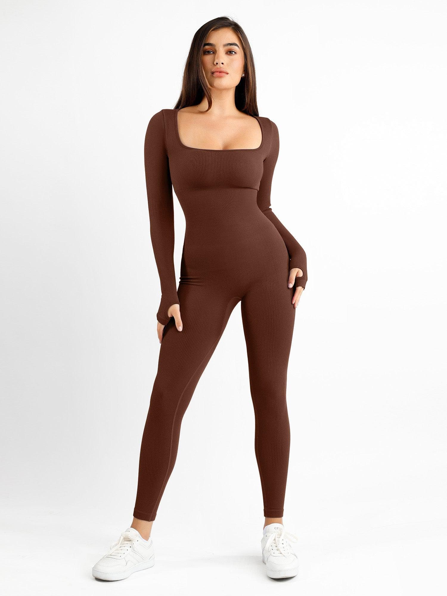 SculptFit™ | Sömlös shapewear-sportoverall - Image 21