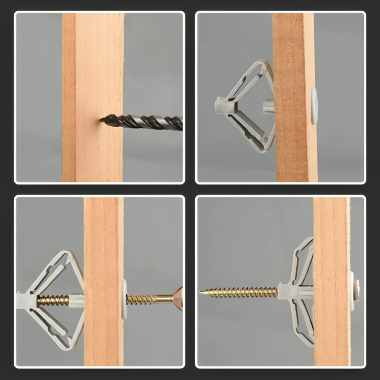 SecureScrew™ | Flygplan / Fjäril förlängningspluggrör & försänkta skruvar - Image 2