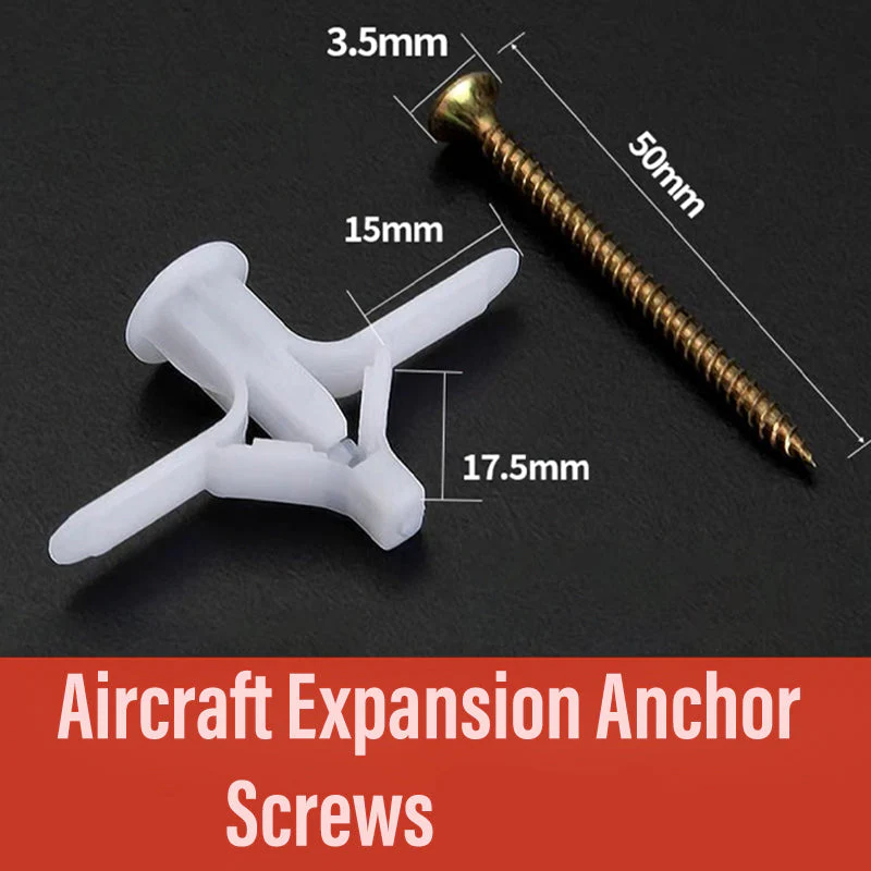 SecureScrew™ | Flygplan / Fjäril förlängningspluggrör & försänkta skruvar - Image 8
