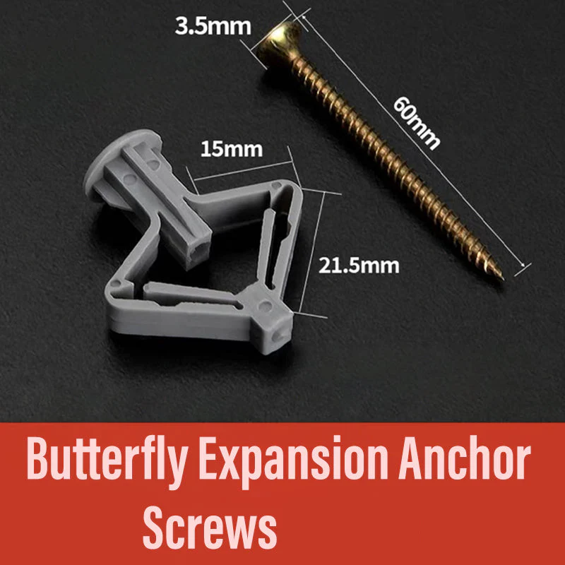 SecureScrew™ | Flygplan / Fjäril förlängningspluggrör & försänkta skruvar - Image 9