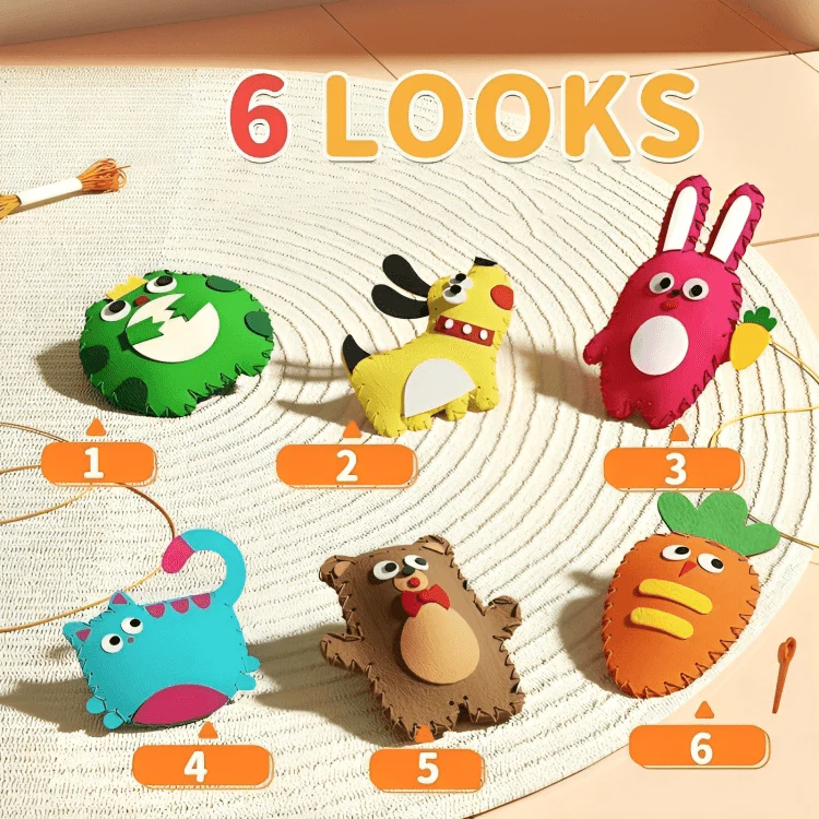 SewPals™ | Rolig DIY-sybehörssats för barn - Image 6