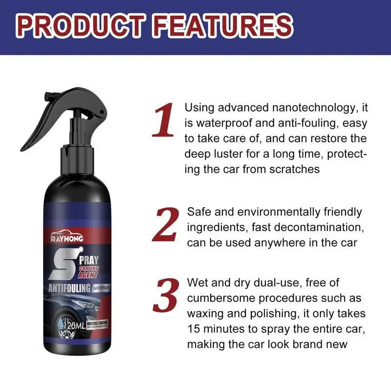 TILLFÄLLIGT 50% RABATT | ShineArmor™ | 3-in-1 Spray För Bilbeläggning - Image 7