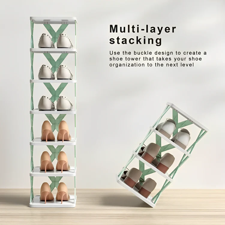 TILLFÄLLIGT 50% RABATT | ShoeTuck™ | Platsbesparande förvaring för vardagens skor! - Image 2