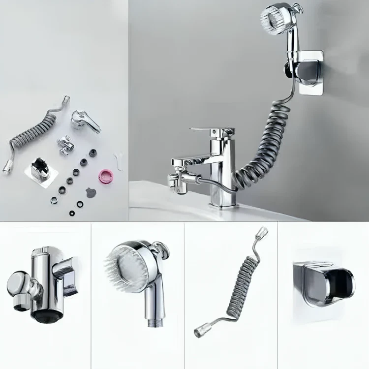 TILLFÄLLIGT 50% RABATT | ShowerEase™ | Multifunktionellt duschhuvud med tryck för tvättställ - Image 7