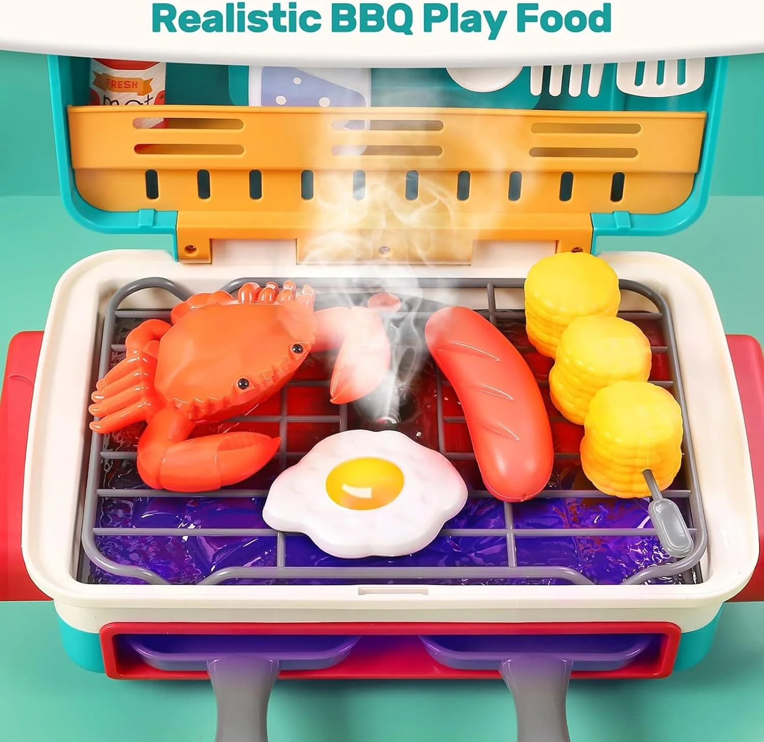 SizzlePlay™ | BBQ simulering grill leksak - Image 5