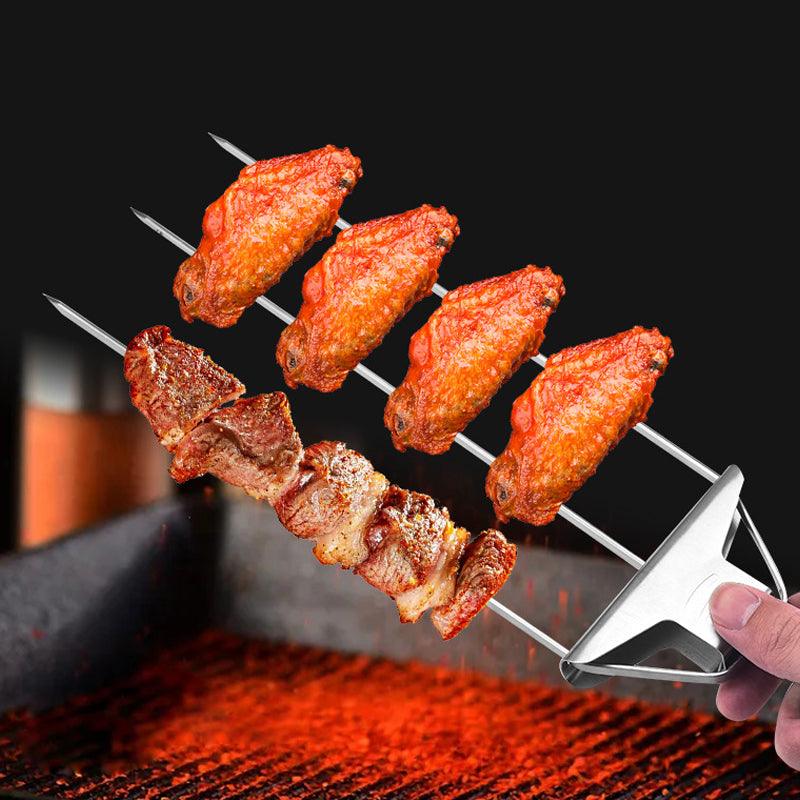 50% RABATT IDAG | SkewerPro™ | 3-VÄGS GRILLSPETT - Image 4