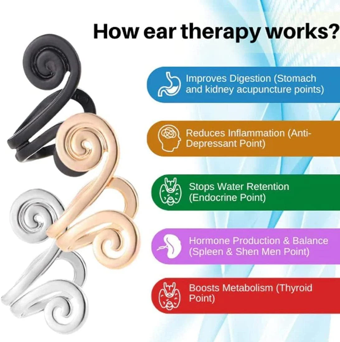 1 + 1 GRATIS IDAG | SlimEarrings™ | Akupressur bantning örhängen - Image 3
