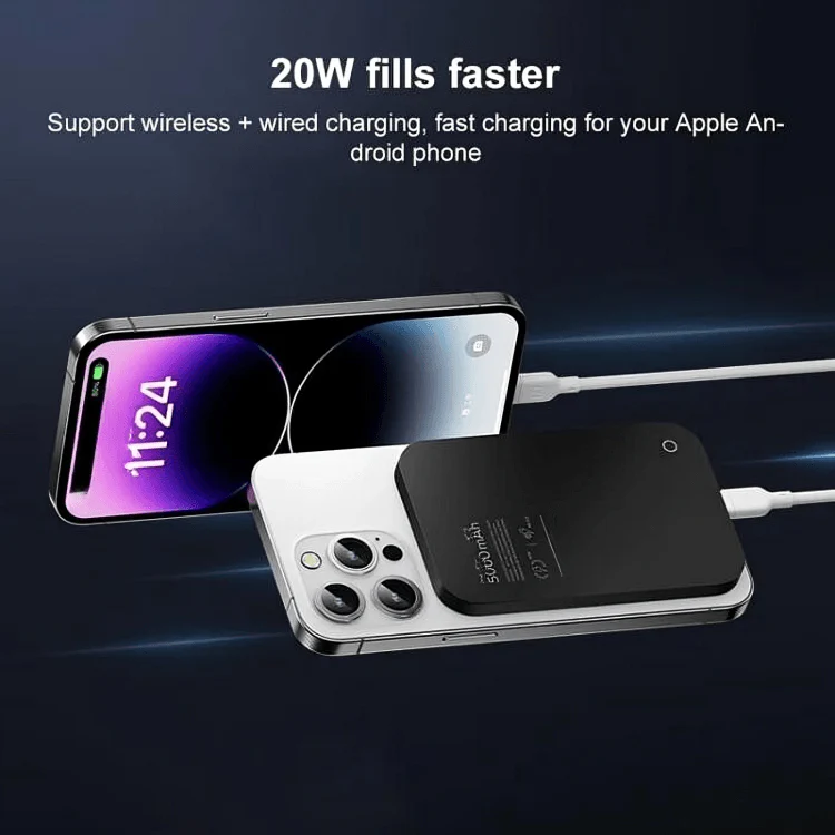 SlimVolt™ | Magnetisk Tunn PowerBank - Image 4