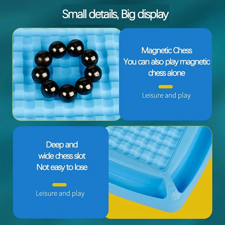 TILLFÄLLIGT 50% RABATT | SmartMove™ | Magnetiskt schackspel Deluxe - Image 3
