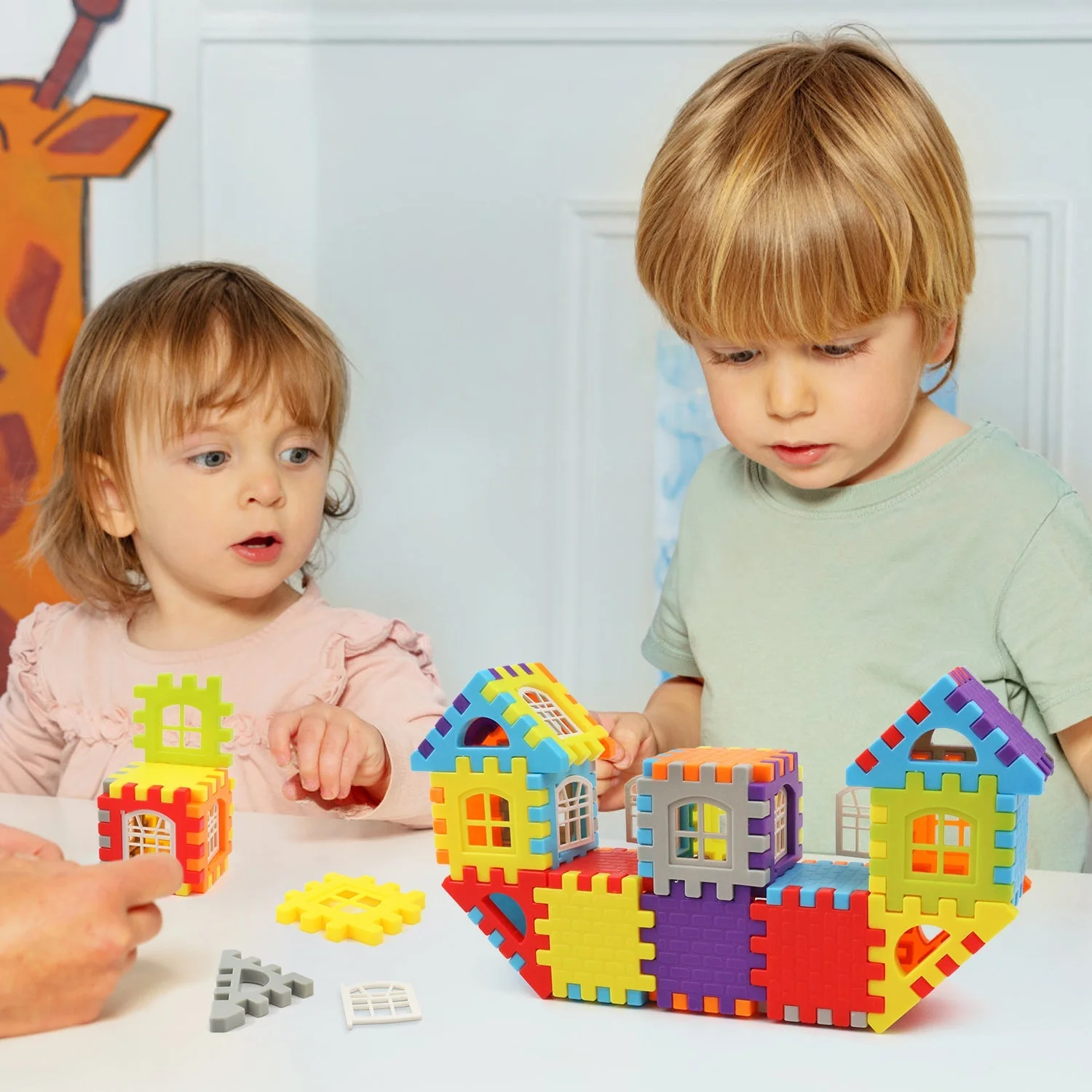 TILLFÄLLIGT 50% RABATT | SnapBlocks™ | Kreativ Montessori Byggblock - Image 3