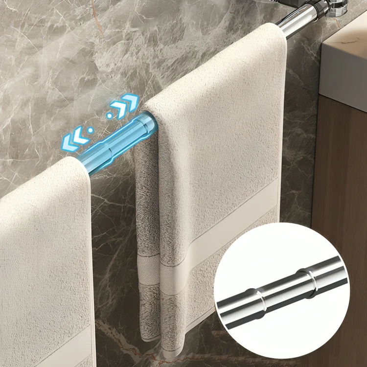 TILLFÄLLIGT 50% RABATT | SnapRack™ | Justerbar sugkoppshanddukshållare - Image 3