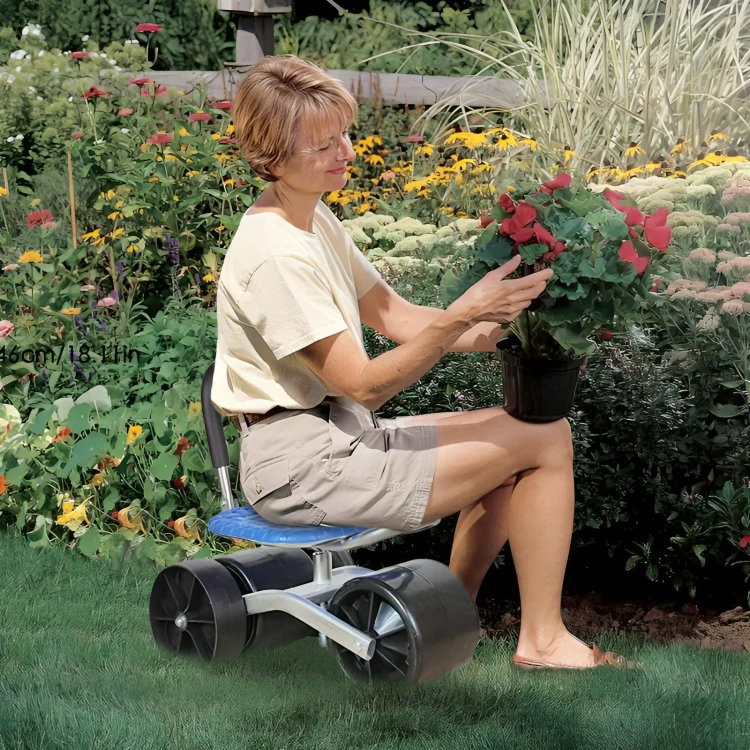 TILLFÄLLIGT 50% RABATT | SpinnySeat™ | 360° ergonomisk trädgårdspall - Image 10