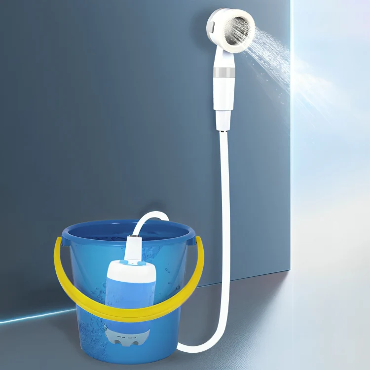 SplashPack™ | Bärbar campingdusch med pump - Image 5