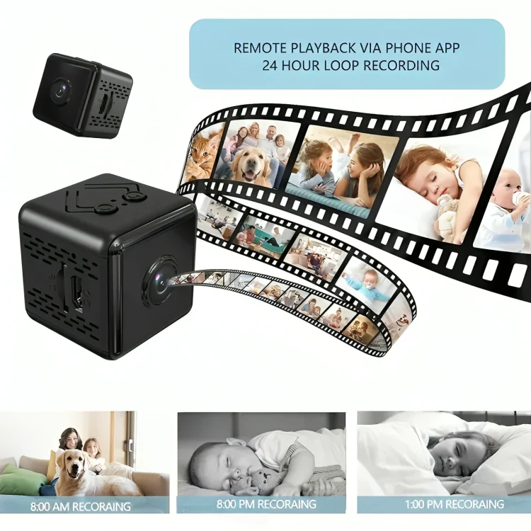 SpyLens™ | Mini trådlös övervakningskamera 4K - Image 7