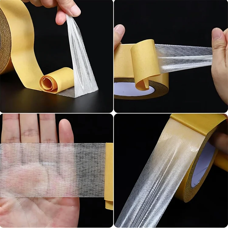 1 + 2 GRATIS IDAG | StickEase™ | Stark dubbelsidig självhäftande tejp av nätfiber - Image 3