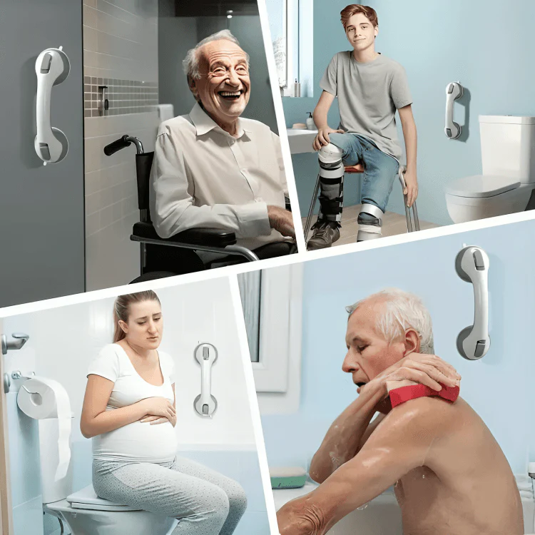 TILLFÄLLIGT 50% RABATT | SureHold™ | Säkerhetshandtag för badrum - Image 3