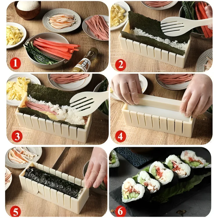 TILLFÄLLIGT 50% RABATT | SushiPress™ | DIY sushimaskin - Image 5