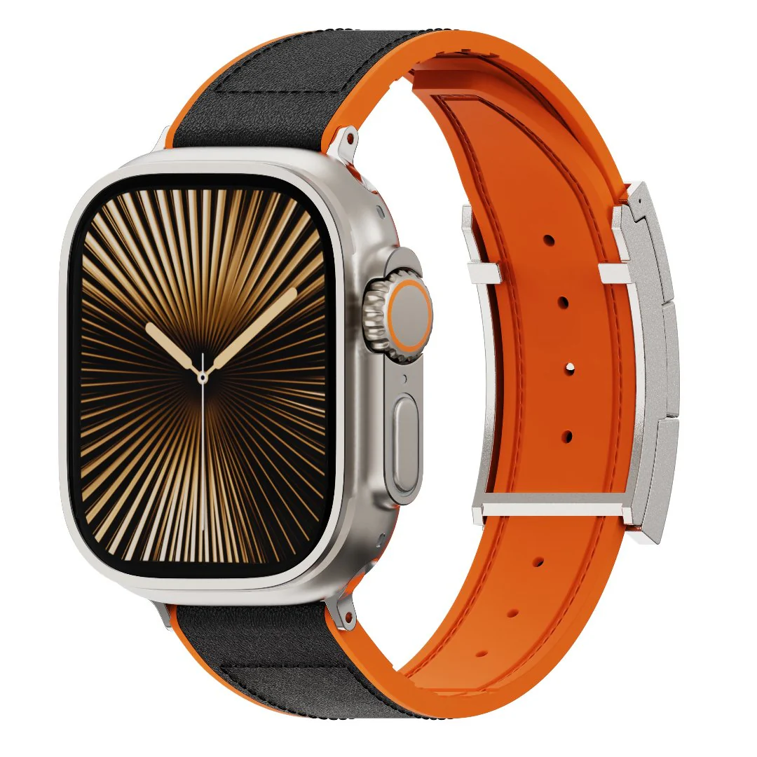 SwiftBand™ | Lyxigt Apple Watch-armband i läder - Image 2