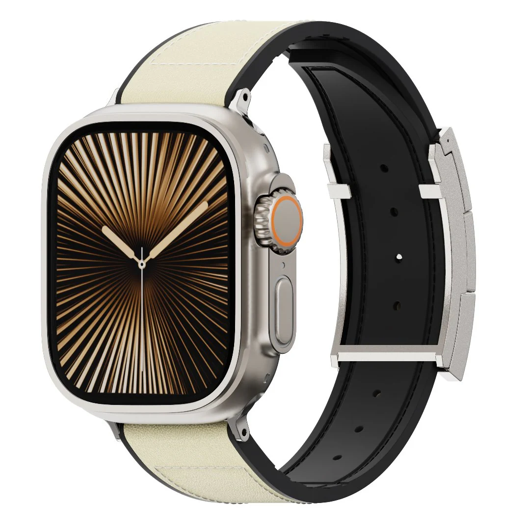 SwiftBand™ | Lyxigt Apple Watch-armband i läder - Image 3