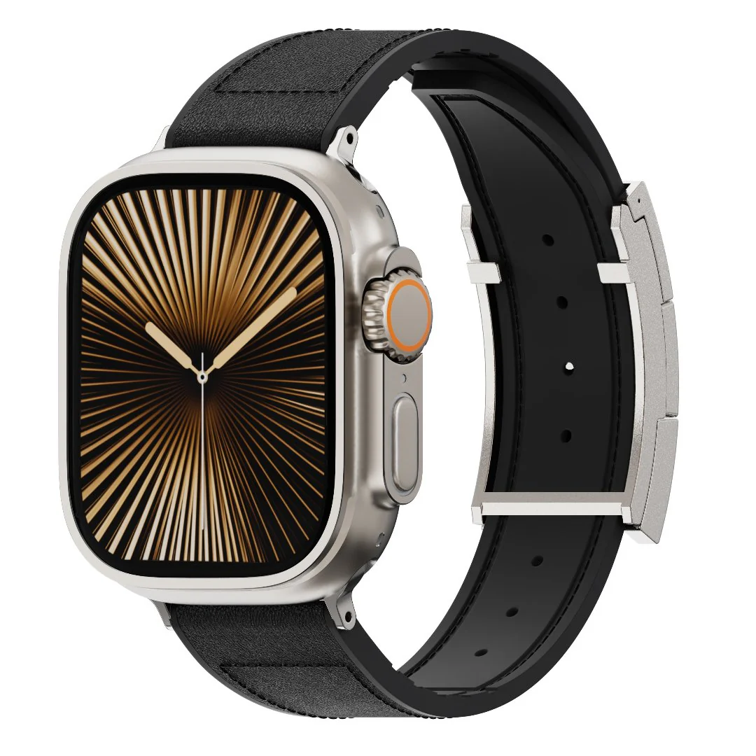 SwiftBand™ | Lyxigt Apple Watch-armband i läder - Image 4
