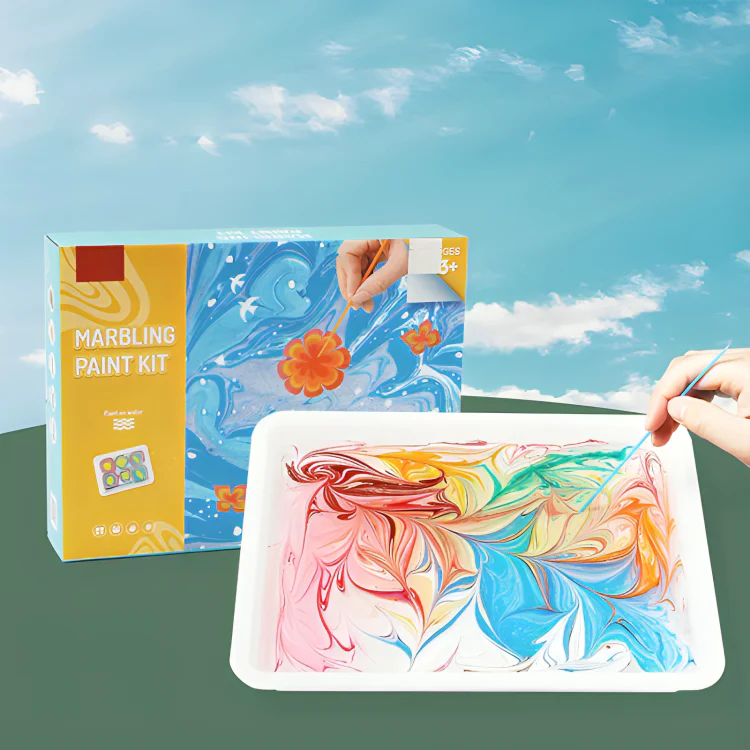 TILLFÄLLIGT 50% RABATT | SwirlArt™ | Vatten marmorering målning set - Image 6