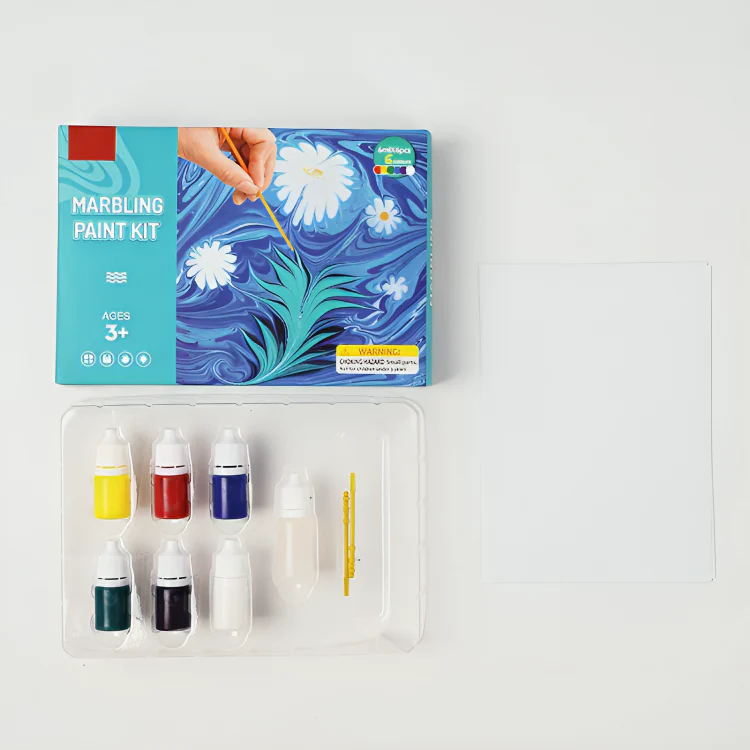 TILLFÄLLIGT 50% RABATT | SwirlArt™ | Vatten marmorering målning set - Image 7