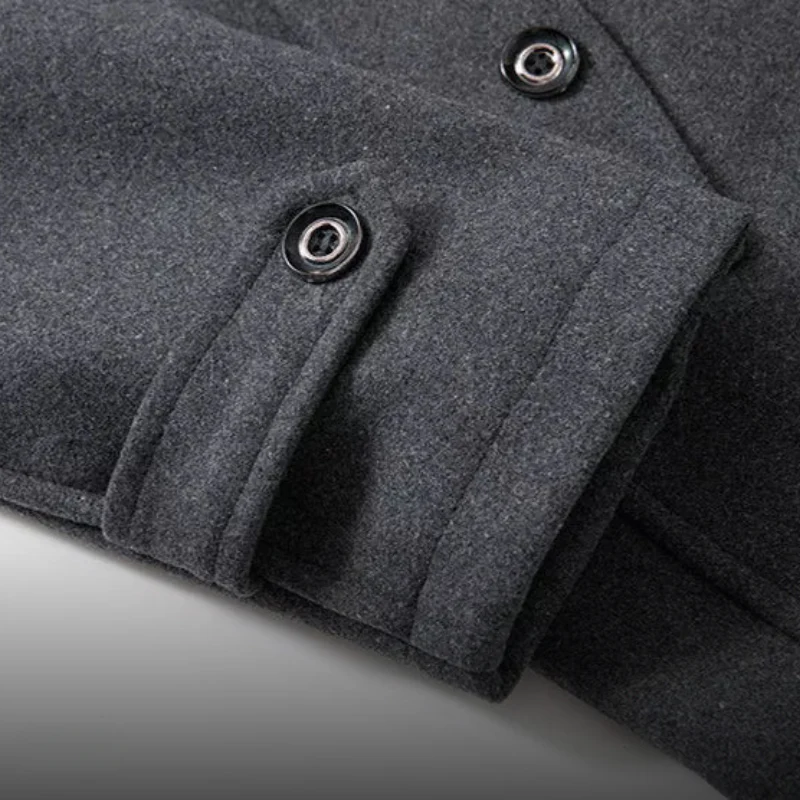 Theodore™ | Elegant kappa med dubbelkrage för män - Image 4