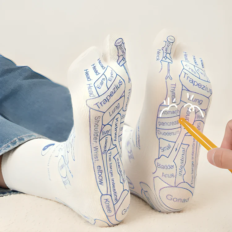 TILLFÄLLIGT 50% RABATT | TheraSocks™ | Reflexologiska massagestrumpor - Image 3