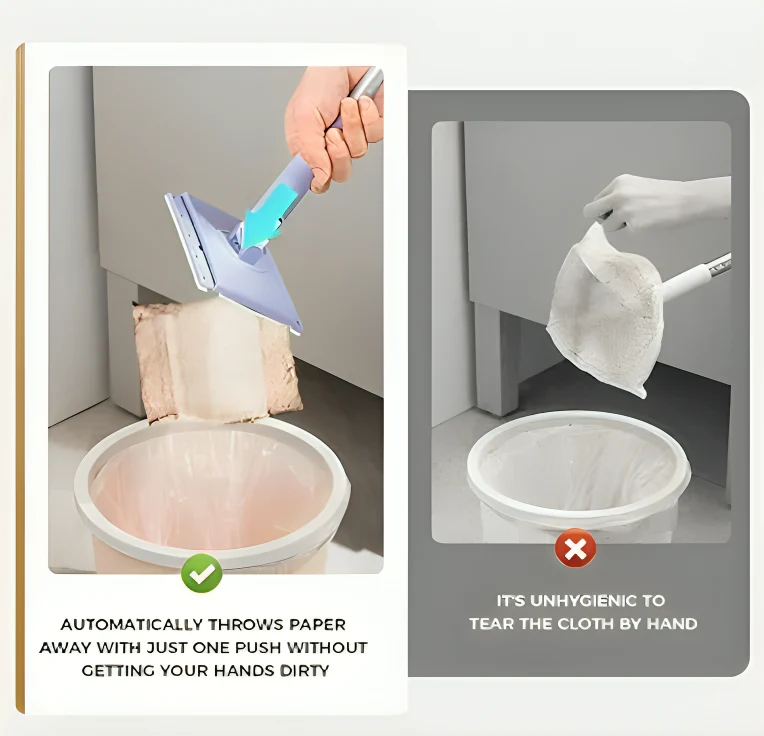 TILLFÄLLIGT 50% RABATT | TidyMop™ | Handsfree rengöringsmopp - Image 3