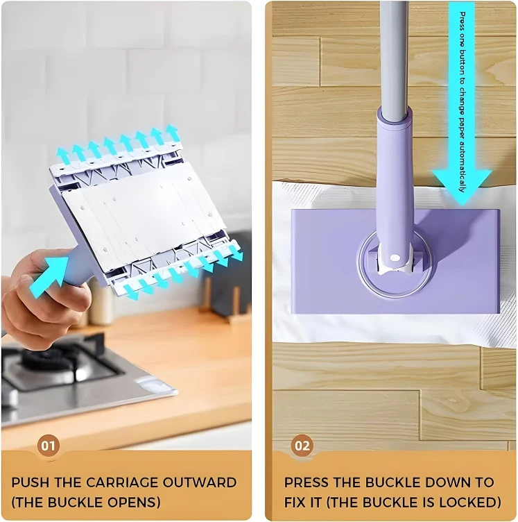 TILLFÄLLIGT 50% RABATT | TidyMop™ | Handsfree rengöringsmopp - Image 9