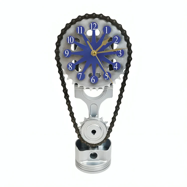 TimeForge™ | Roterande metallkugghjulsklocka - Image 6
