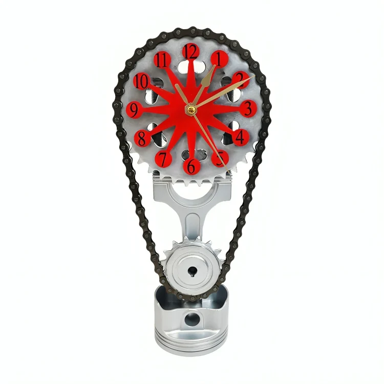 TimeForge™ | Roterande metallkugghjulsklocka - Image 7