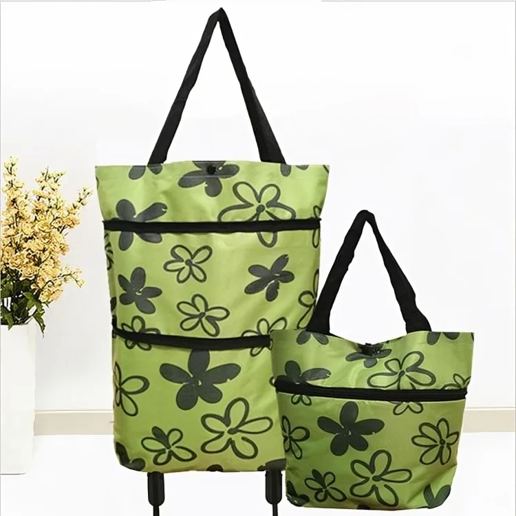 TrolleyTote™ | Vikbar shoppingväska med hjul - Image 10