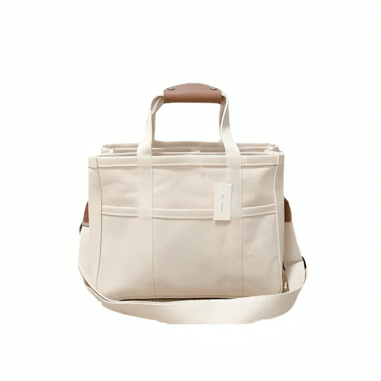 TILLFÄLLIGT 50% RABATT | UrbanTote™ | Totebag i canvas med flera fickor - Image 7