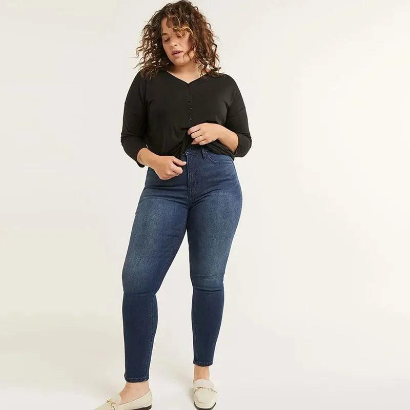 Vanessa™ - Butt Lift Vintage Comfort Jeans | 50% RABATT TILLFÄLLIGT - Image 7