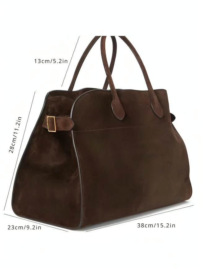 TILLFÄLLIGT 50% RABATT | Velora™ | Toteväska i mocka med stor kapacitet - Image 7