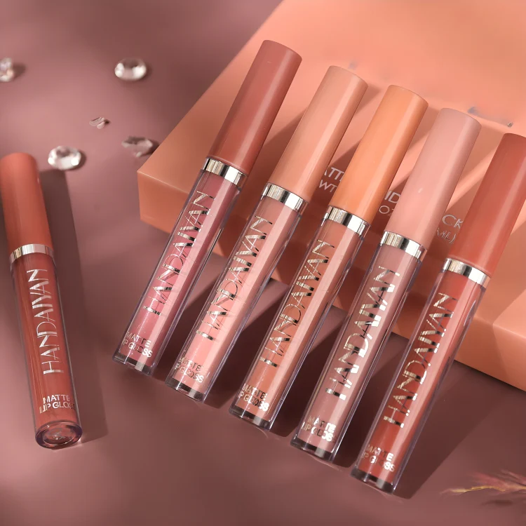 TILLFÄLLIGT 50% RABATT | VelvetKiss™ | Matte flytande läppstift kit - Image 4