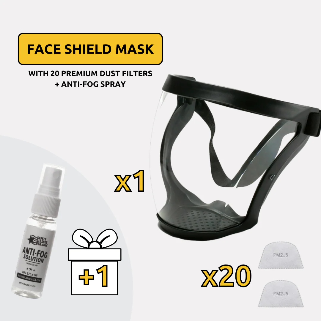 TILLFÄLLIGT 50% RABATT | VisionArmor™ | Anti-fog ansiktsskydd - Image 6