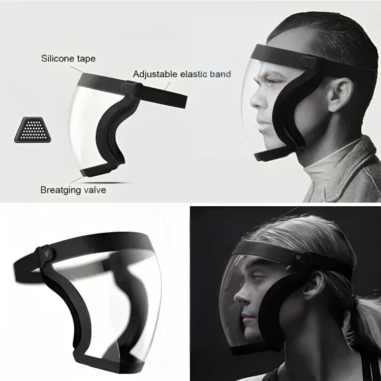 TILLFÄLLIGT 50% RABATT | VisionShield™ | Anti-damm och anti-fog ansiktsskydd - Image 5