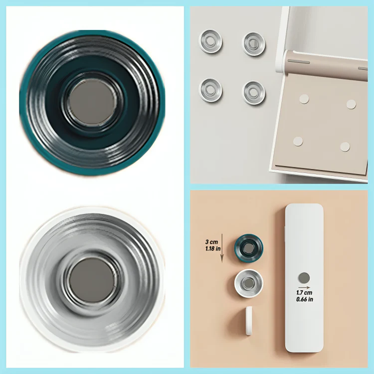WallMag™ | Magnetiska absorptionskrokar - Image 5