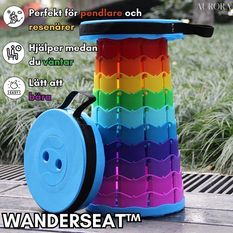 WanderSeat⹠- Upplev en bekvÀm sittplats nÀr som helst, var som helst!