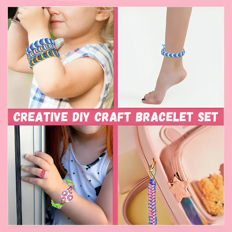 TILLFÄLLIGT 50% RABATT | WeaveWonders™ | DIY armband flätning set - Image 4