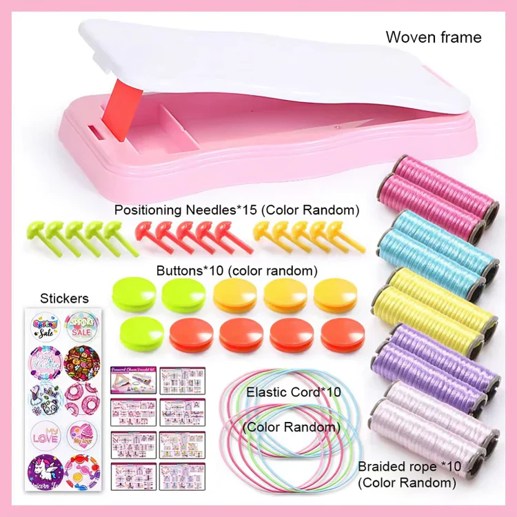 TILLFÄLLIGT 50% RABATT | WeaveWonders™ | DIY armband flätning set - Image 9