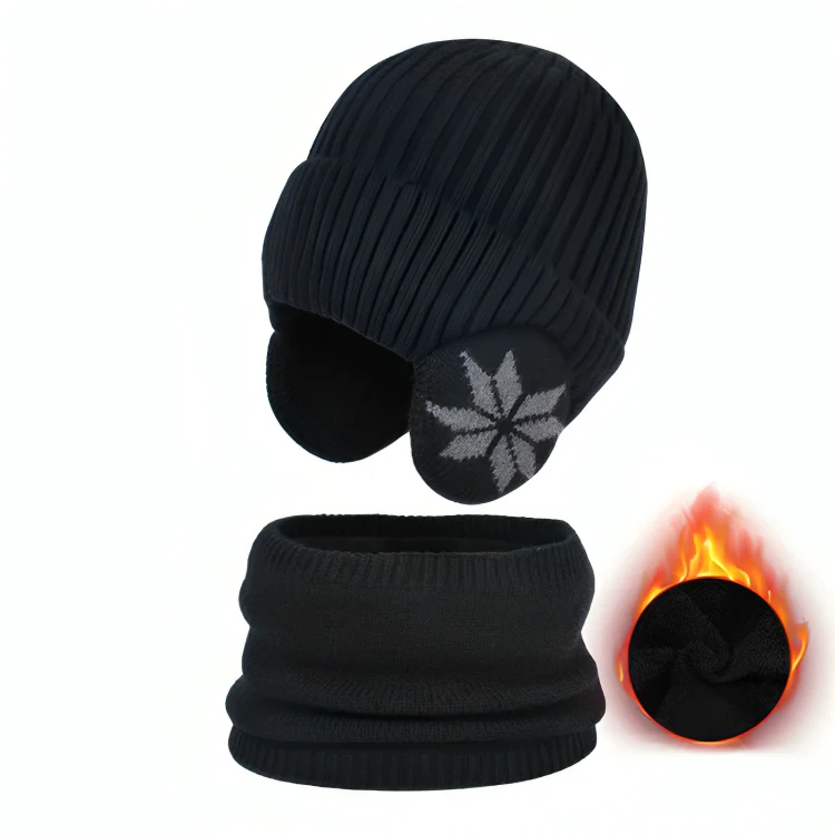TILLFÄLLIGT 50% RABATT | WinterShield™ | Vintermössa och halsduk-set - Image 11