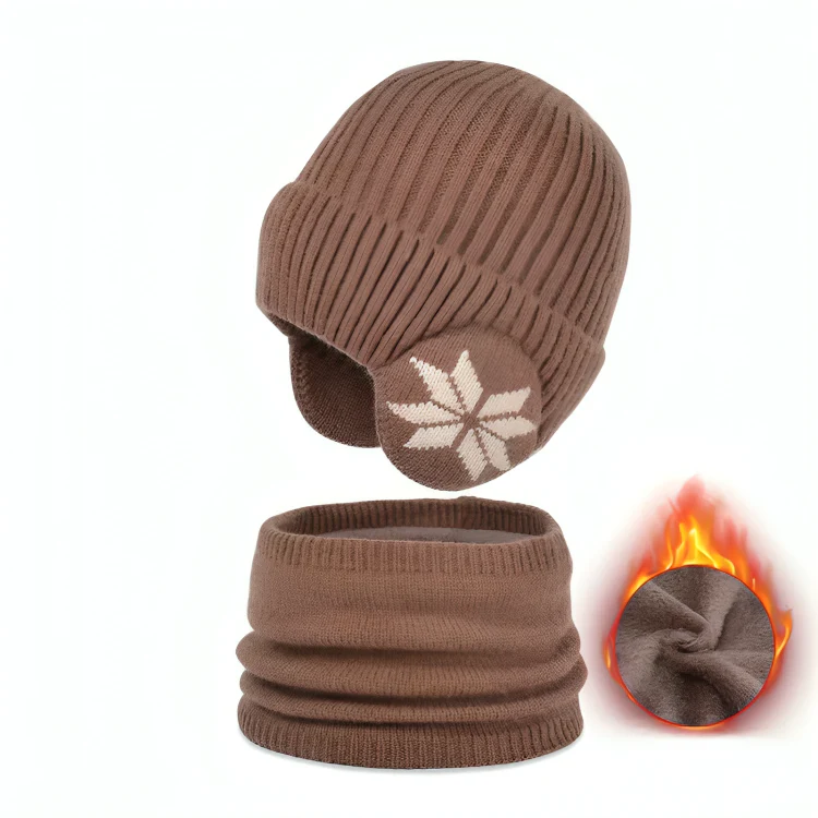 TILLFÄLLIGT 50% RABATT | WinterShield™ | Vintermössa och halsduk-set - Image 12